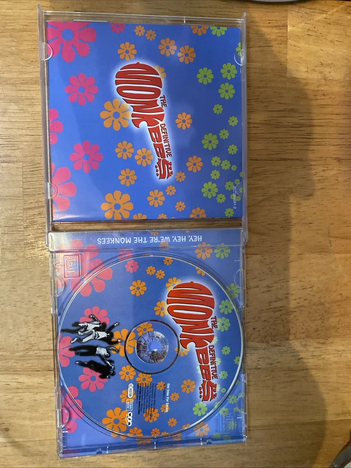 The Definitive Monkees German Import CD 2001 WEA International Issue Foto 3 de 4