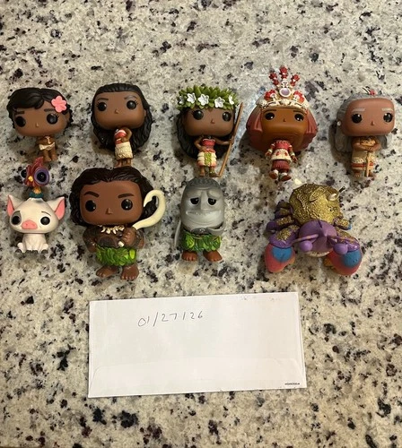 Funko Pop! Vinyl Moana Lot