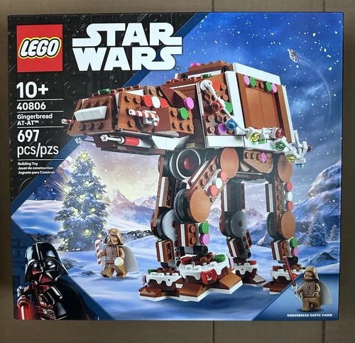 LEGO Star Wars 40806 Gingerbread AT-AT BRAND NEW/SEALED ✅IN HAND SHIPS ASAP✅
