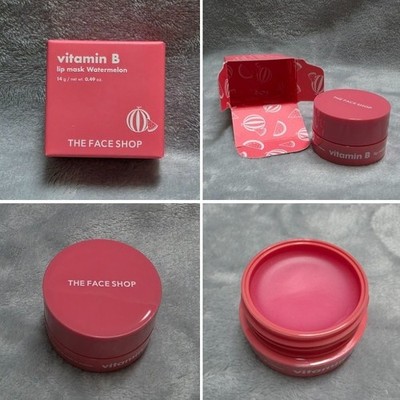 THE FACE SHOP Vitamin B Lip Mask Watermelon 14g Lip Moisture Treatment K-Beauty
