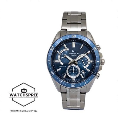 Casio Edifice Chronograph Stainless Steel Band Watch EFR552D-2A EFR-552D-2A