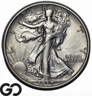 1919-D Walking Liberty Half Dollar *Major RARE Key Date* Frosty Choice AU