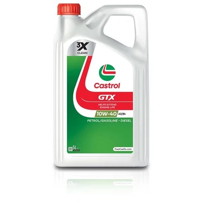 CASTROL 5 L LITER GTX 10W-40 A3/B4 MOTOR-ÖL MOTORENÖL - Bild 1 von 4