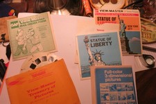 Statue of Liberty New York View-Master 3 Reel Packet  Booklet  3 REEL TREASUR