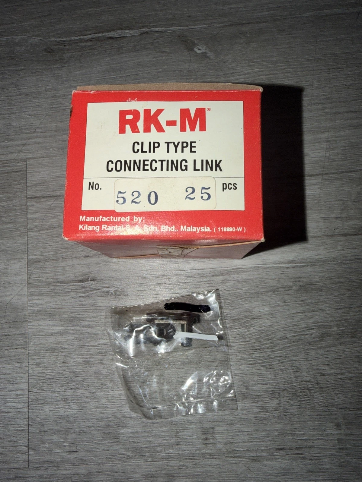 NOS RK-M520 Chain Clip type Master/Connecting Link