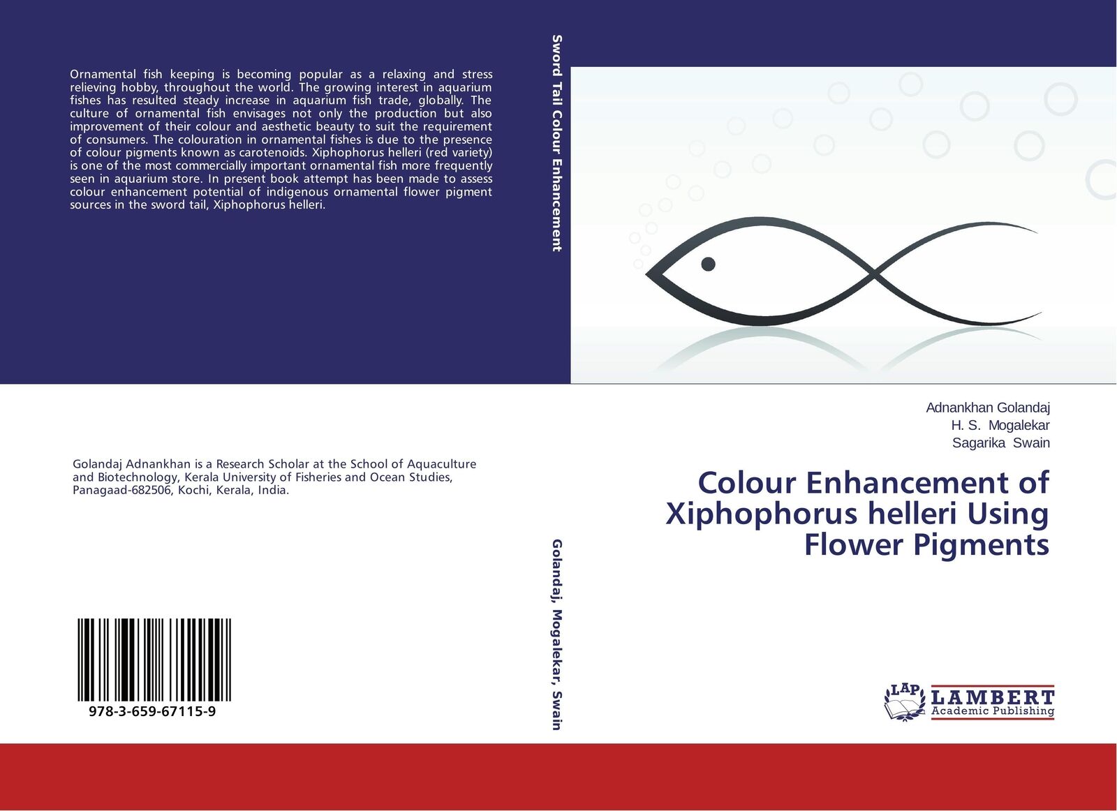 Thumbnail - Colour Enhancement Of Xiphophorus Helleri Using Flower Pigments