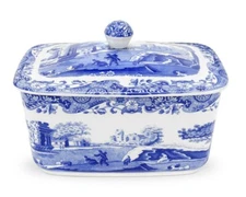 Spode Blue Italian - Butter Box