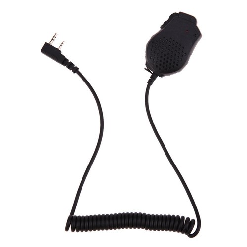 Dual PTT Handheld Speaker Microphone Mic for UV-82 UV-82L GT-5 Deu - Zdjęcie 3 z 3