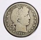 1904 S Barber Half Dollar 545