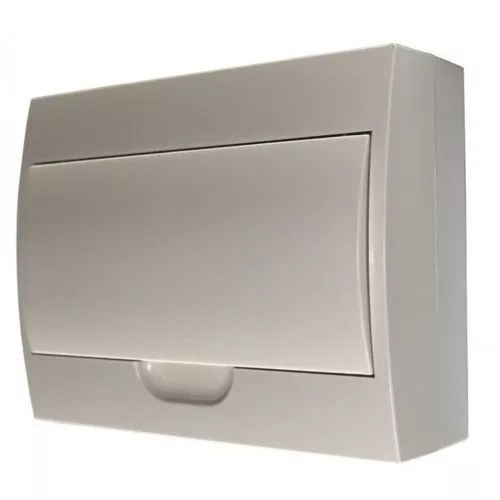 12 Way / 12 Pole - WHITE - Surface Switchboard - Picture 1 of 2
