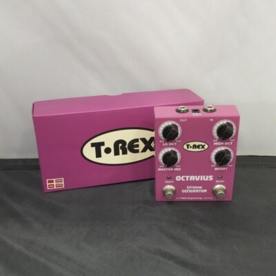 T-REX OCTAVIUS Tri-Tone Generator Octaver Guitar Effect Pedal | eBay