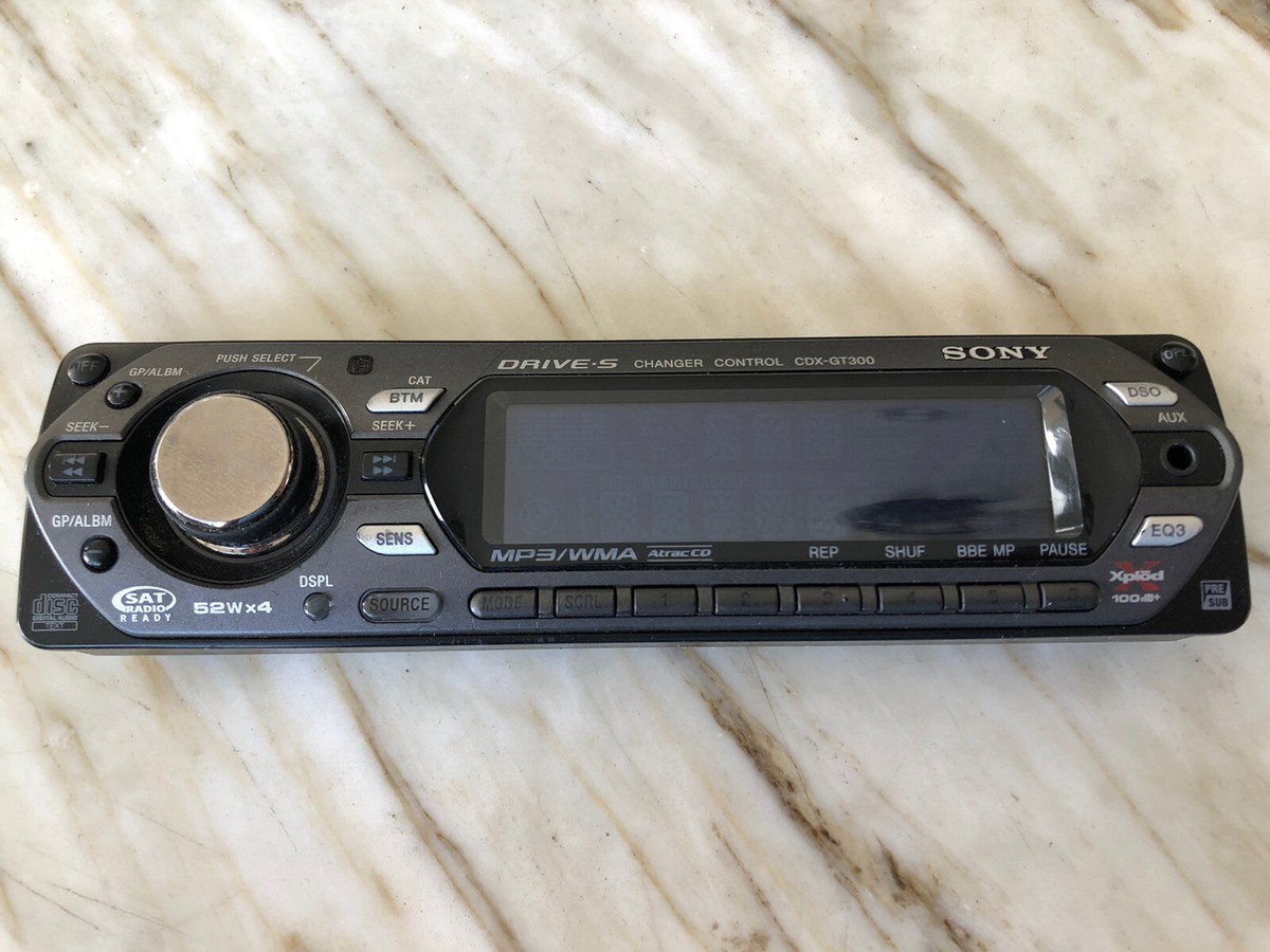 SONY CDX-GT300 CAR STEREO FACEPLATE ONLY SONY CDX-GT300 ONLY