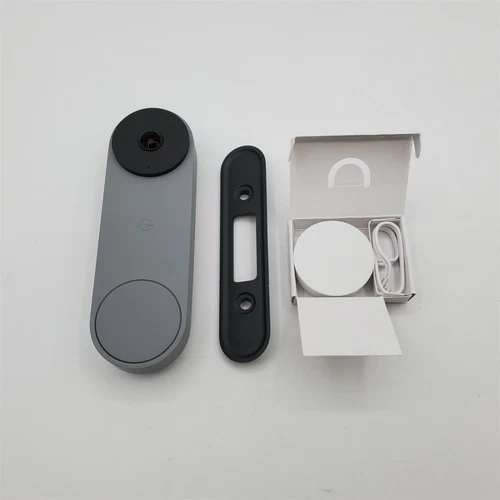 Google Nest Doorbell - (Wired, 2nd Gen) - Video Security Camera - Ash [G28DR]