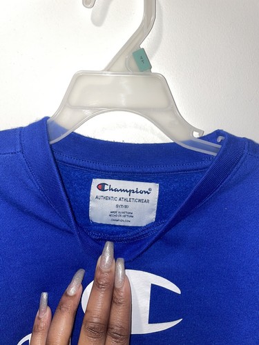 Champion Sweatshirt (Kids) Authentic Athletic wear Size Small (7/8) - Picture 3 of 3