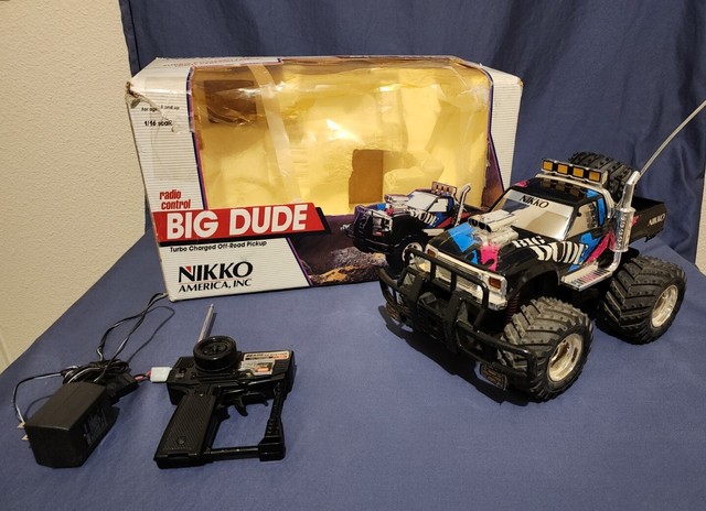 Nikko Big Dude Black Thunder RC Electric 1993 RARE Untested as Is for ...
