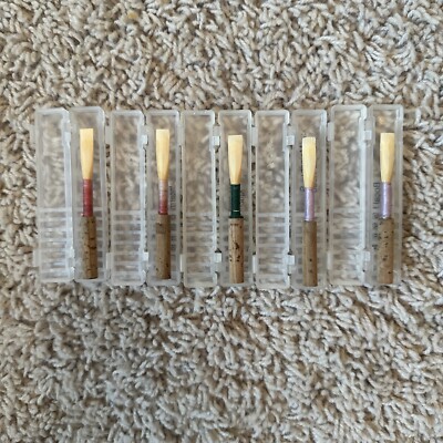 Bocal Majority oboe reed lot used 5 good cork good cane health good thread healt