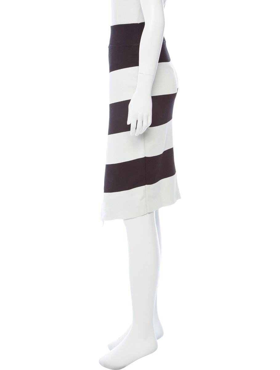 Jupe A.L.C. Campbell Rayée Noir Et Blanc - Taille M - Neuf Sans étiquette (modèle épuisé à 395€)