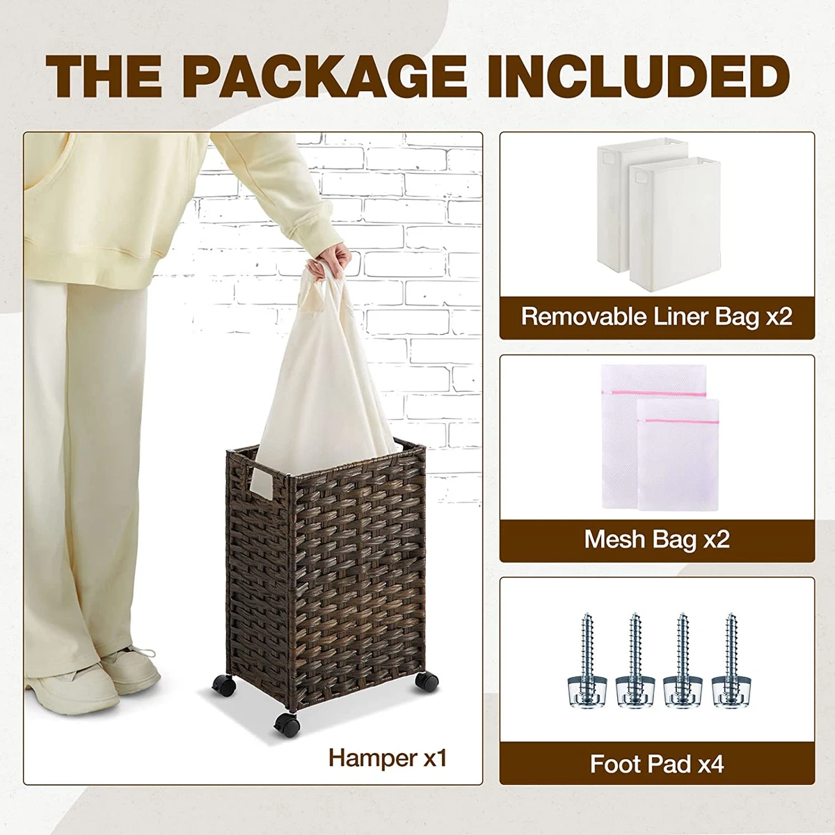 Slim clearance laundry bag