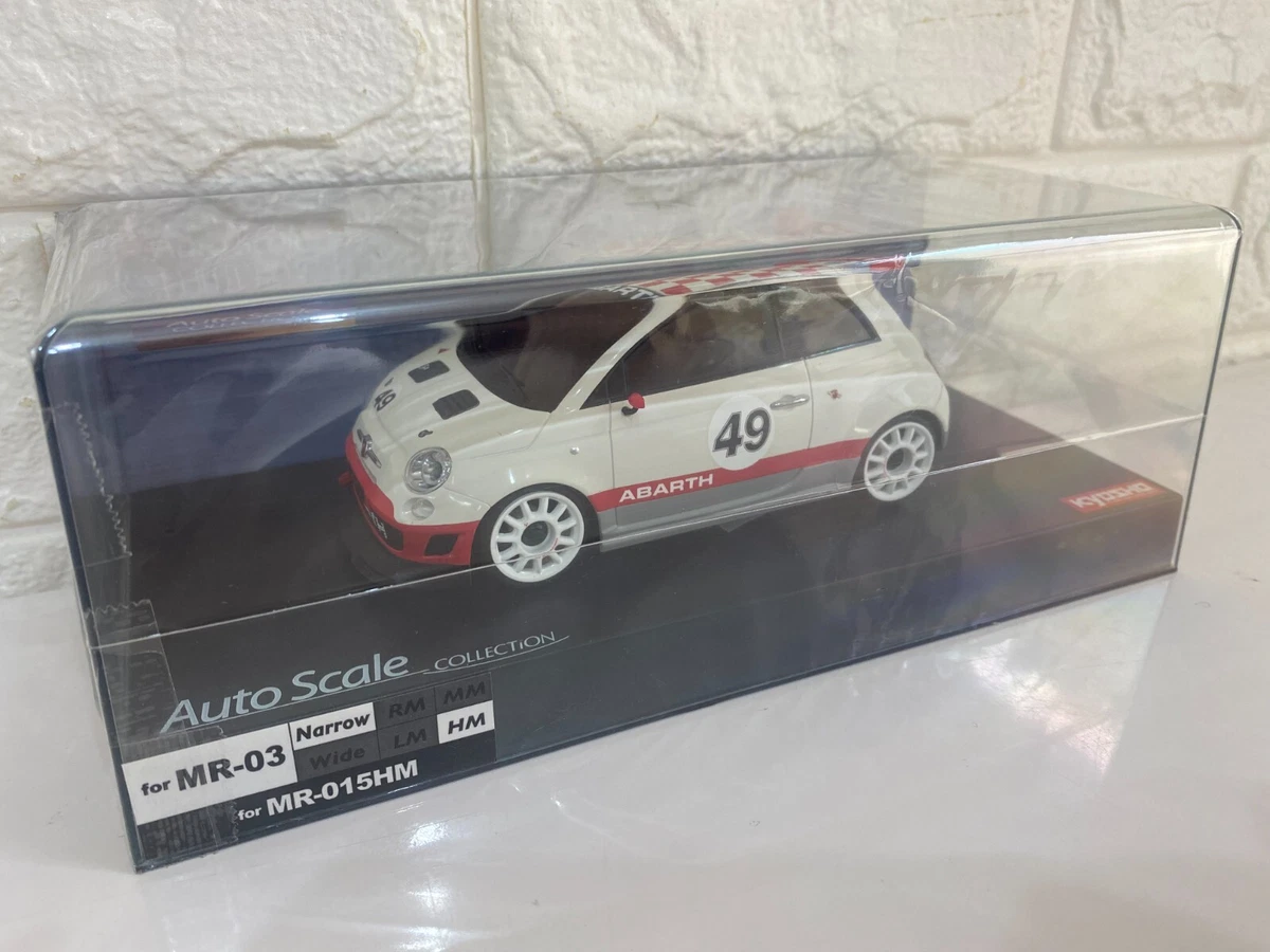 OLD VERY Rare Kyosho MINI-Z Racer Body ABARTH 500 ASSETTO #49 FROM 