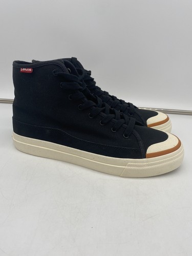 Levis Square High Top Trainers Black 