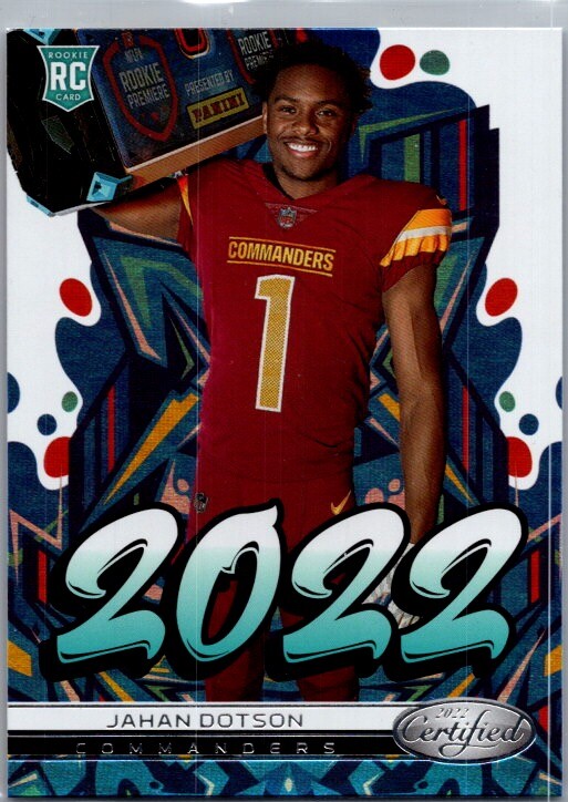 2022 Panini Certified #2022-12 Jahan Dotson 2022 Mirror