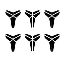 Black Mamba Vinyl Decals Phone Laptop Small Kobe Bryant LA Lakers Stickers