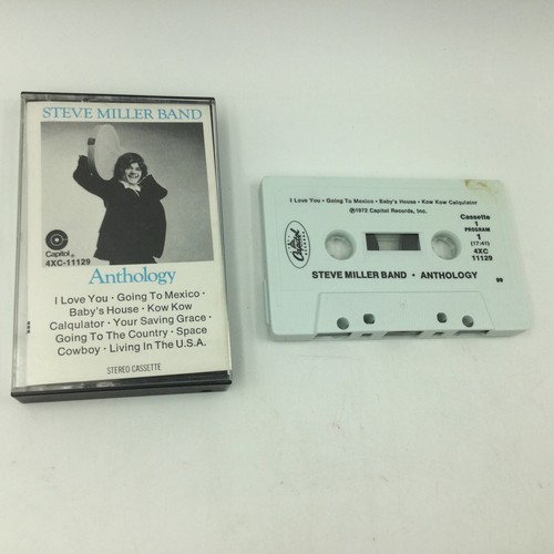 The Steve Miller Band Greatest Hits ~ Anthology 1970s Rock Music LOT 4 cassettes - Picture 9 of 11