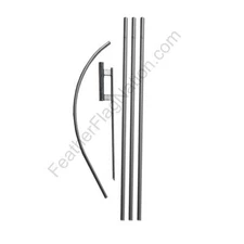 Feather Flag Nation Feather Banner Swooper Flag Kit -  pole & spike