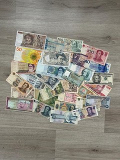 Banknoten Geldscheine aus aller welt 30 stück