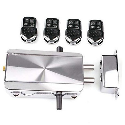 Electronic Intelligent Door Lock Kit, Smart Wireless Anti-theft Home Security 