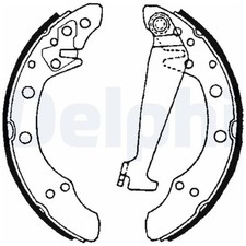 Delphi Bremsbackensatz hinten 1H0698525V 1H0698525X 1H0609525D | 20957775