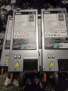 Lot of 8 Dell 1100W EPP 80+ Platinum PSU (L1100E-S1) DP/N: OCMPGM good tested