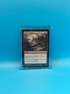 MTG, Geth's Verdict The List Reprints $3 ORDER MIN - Regular - Magic the Gatherg