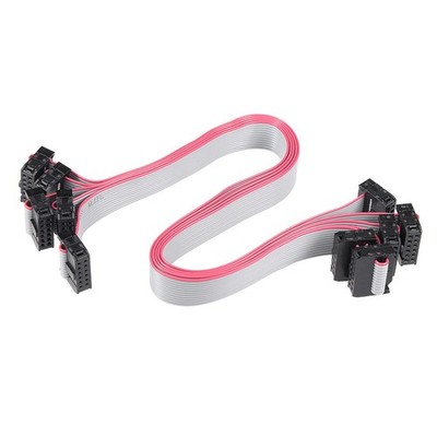 uxcell IDC 12 Pins Connector Flat Ribbon Cable Female 30 cm / 11.8 inches
