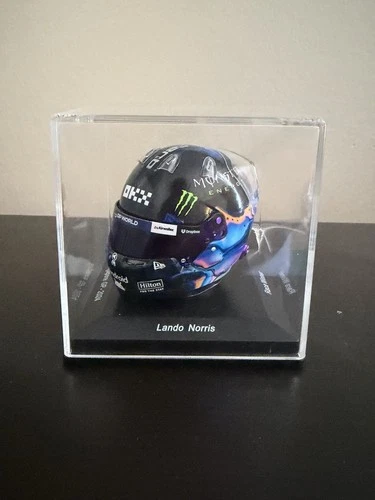 Lando Norris McLaren 2024 Singapore 1/5 Mini Helmet (READ DESCRIPTION)