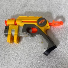 Nerf N Strike Recon Style Blaster Yellow Pistol as is