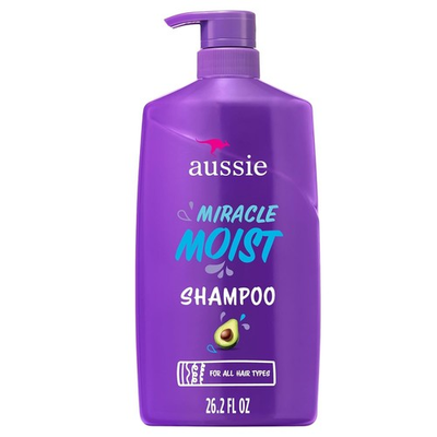 #ad Aussie Miracle Moist Shampoo for All Hair Types Dry Curly Coily Wavy Strai $20.30
