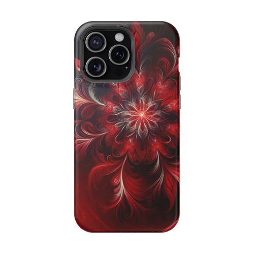 Floral Magnetic Tough Case, Stylish Phone Cover, Unique Gift, Protective Case - 第 66/129 張圖片