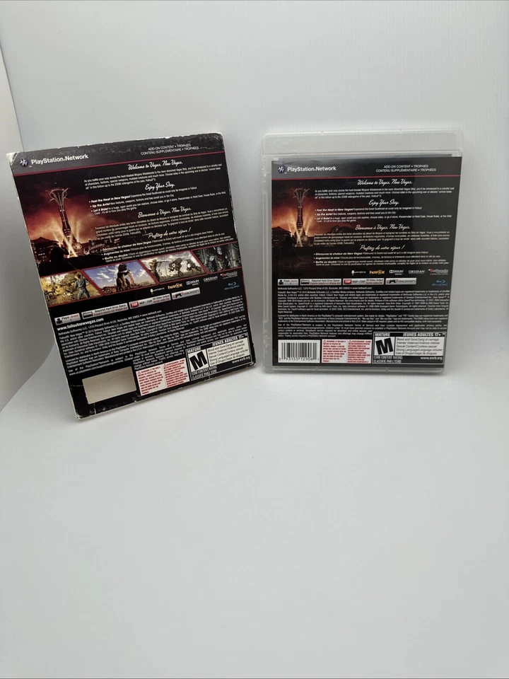 Fallout New Vegas (Sony PlayStation 3 PS3) CIB Complete w/slipcover OOP NOS Rare - Image 2 of 4