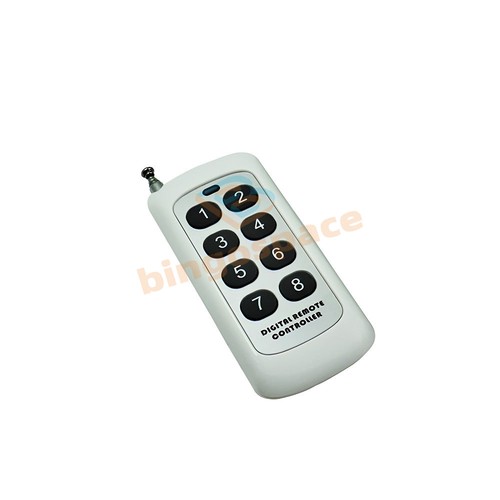 8 Channel Wireless RF Remote Control Switch Relay Module DC8-86V / AC110-275V - Afbeelding 27 van 32