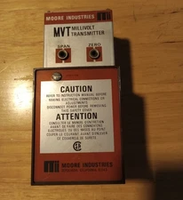 MOORE INDUSTRIES MVT/160-320MVFS/4-20MA/117AC STD Millivolt Transmitter