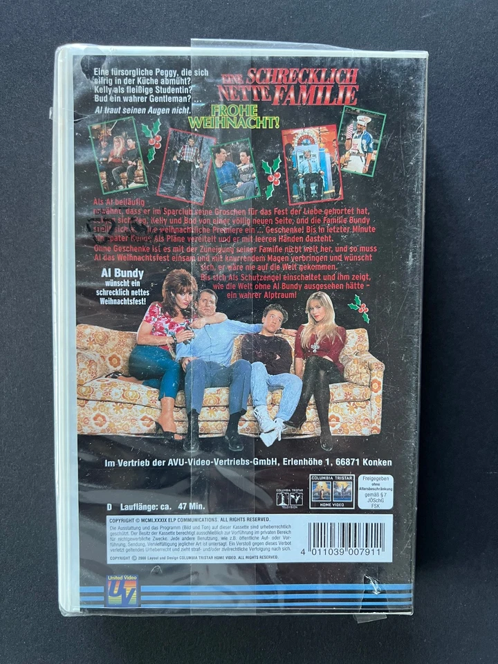 VHS - neu - OVP - Eine schrecklich nette Familie - Frohe Weihnacht - Al Bundy - Bild 2 von 4