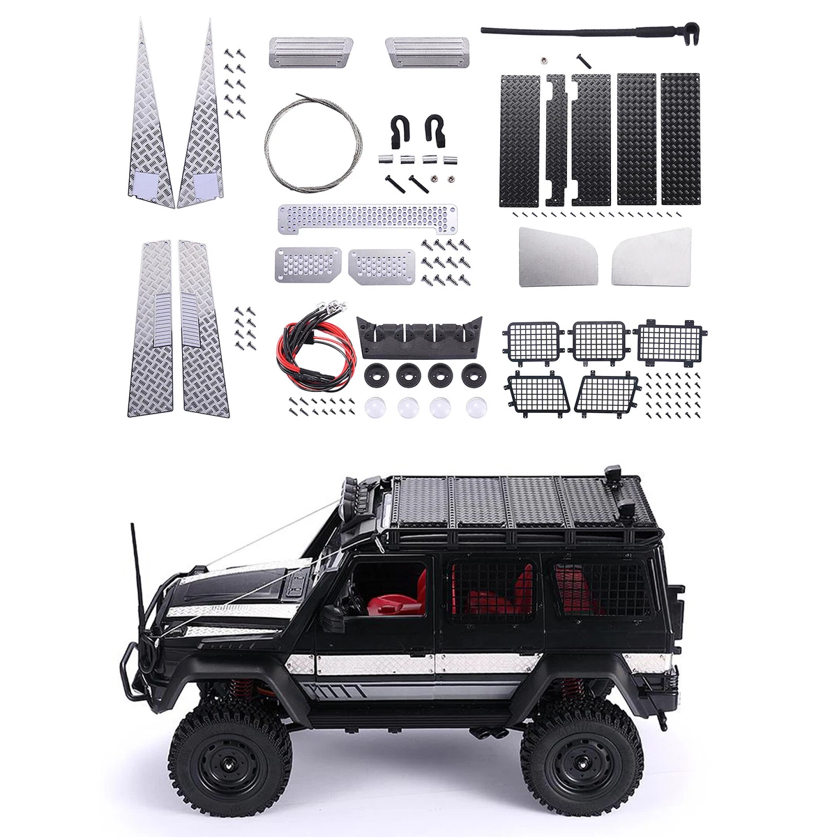 Rc scale on sale crawler parts