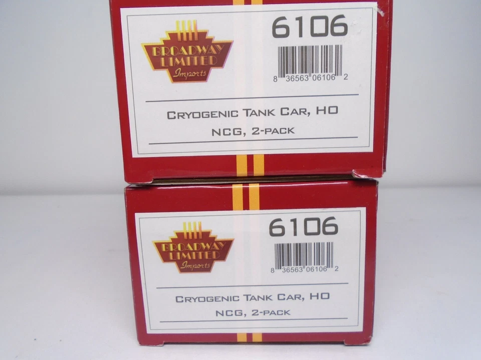 Broadway Limited Ho 6106, Cryogenic Tank car set, NCG - Image 3 of 3