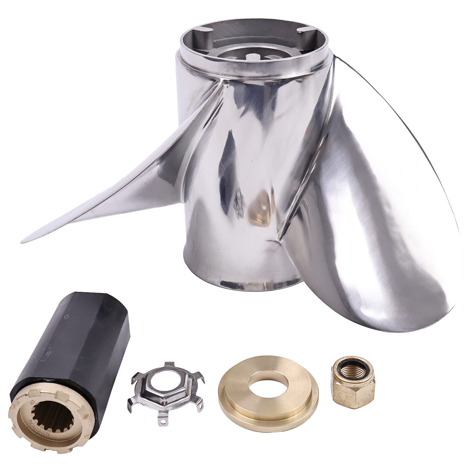 Impeller 825864A47 For Mercury Tempest Plus Propeller 14 5/8 x 23 Pitch Right