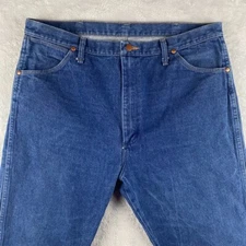 Wrangler Jeans Mens 38x32* Blue Cowboy Cut 13MWZ Western Rodeo American Denim