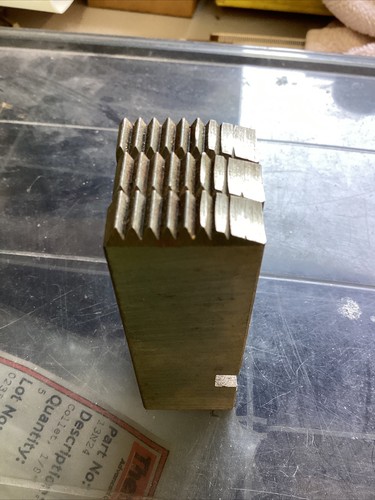 3 RIDGID 7/8"-9 UNC BOLT THREADING DIES HS UNIVERSAL HEADS - Picture 7 of 8