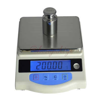 600g x 0.01g Electronic Accurate Table Top Scale Lab Portable Balance w Counting