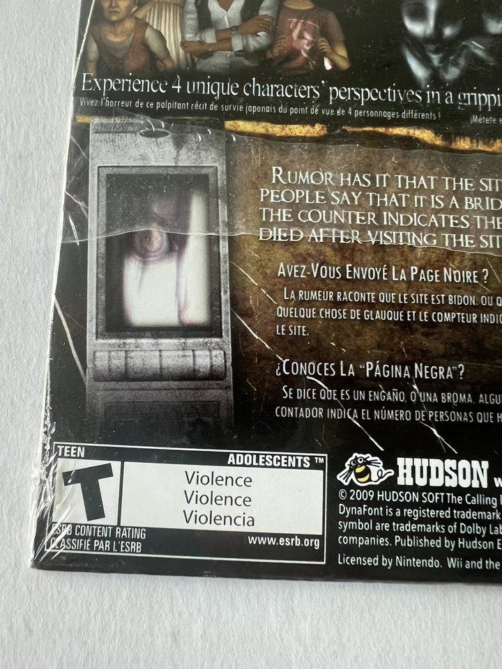 The Calling Nintendo Wii Demo Disc Not For Resale Nfr Brand New Sealed Rare - Image 4 of 4