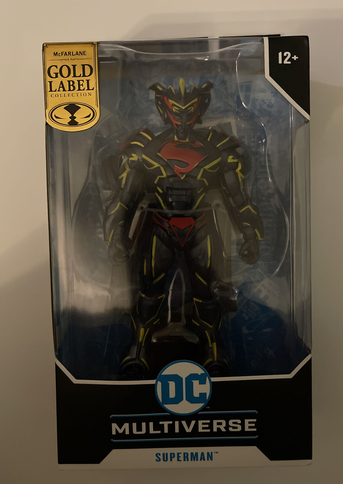 DC Multiverse Superman Energized Unchained Armor McFarlane Gold Label